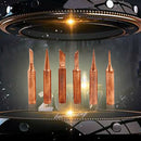 6pcs/lot Red Copper Welding Head Pure Red Copper Solder Tip Tool Kit