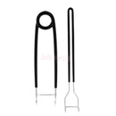 2 Pieces Potable Stainless Steel Fish Mouth Opener Jaw Spreader Hook Remover