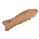 1PC Fragrant Wood Scraping Board Fish-shaped Wooden Scraper Massager Body CSEAU