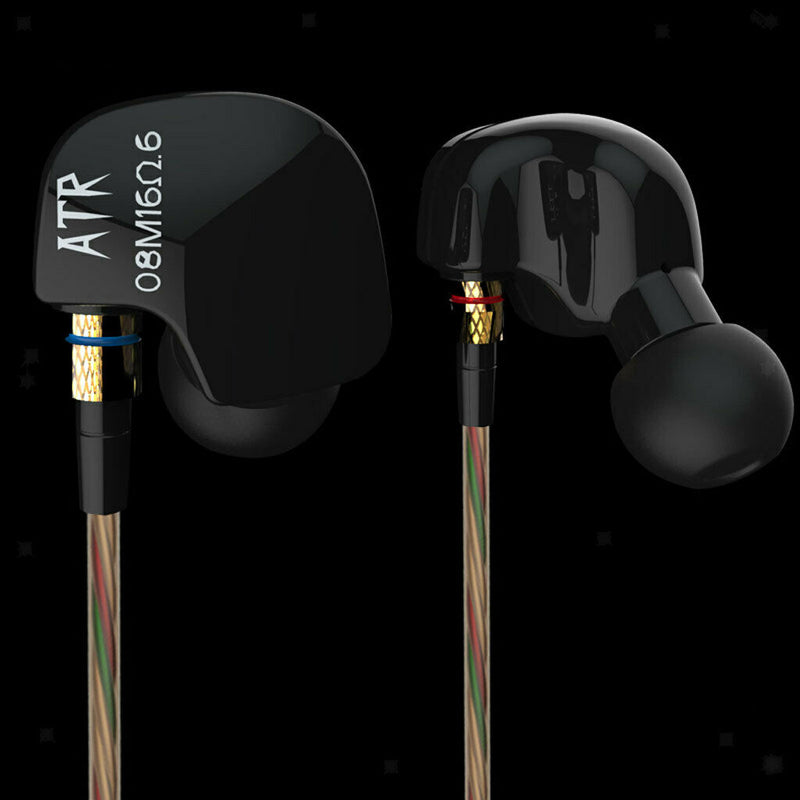 Earphone, KZ-ATR Super Bass In-Ear Earbuds Noise Cancelling Stereo Compatible