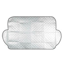 Car SUV Front Windshield Cover Snow Ice Shield UV Sun Shade 4.82x3.35ft