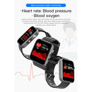 T68 Smart Watch Temperature Measure Sport Fitness Heart Rate Blood Pressure