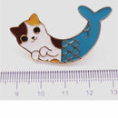 Funny Anime Enamel Brooch Pins Shirt Collar Lapel Pin Cute Jewelry Fish Pins New