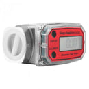 Digital Turbine Flowmeter 15-120L Fuel Flow Tester Npt Indicator Sensor Cou