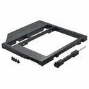 Great 9.0mm Universal SATA 2nd HDD SSD Hard Drive Caddy For CD/DVD-ROM R1E2 I5Y5