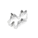 christmas deer cookie cutter pastry biscuit metal mold tool stainless steel!E