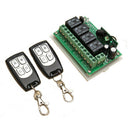 12V 4CH Channel 433Mhz Wireless Remote Control Switch Integrated Circuit Wi X3V4