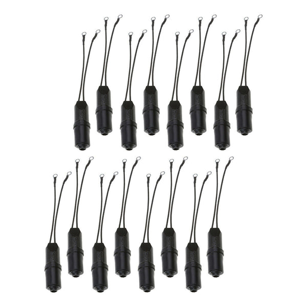 16x TV Antenna 300-75 Ohm Coaxial Cable Matching Trans-former Adapter VHF/UHF/FM