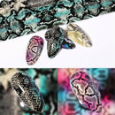 Nail Foils Colorful Serpentine Nail Art Transfer Stickers Decals DIY Manicure H7