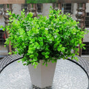 1PC Artificial Eucalyptus Grass Green Leaves Plant For Home Decor 7-Branches MO
