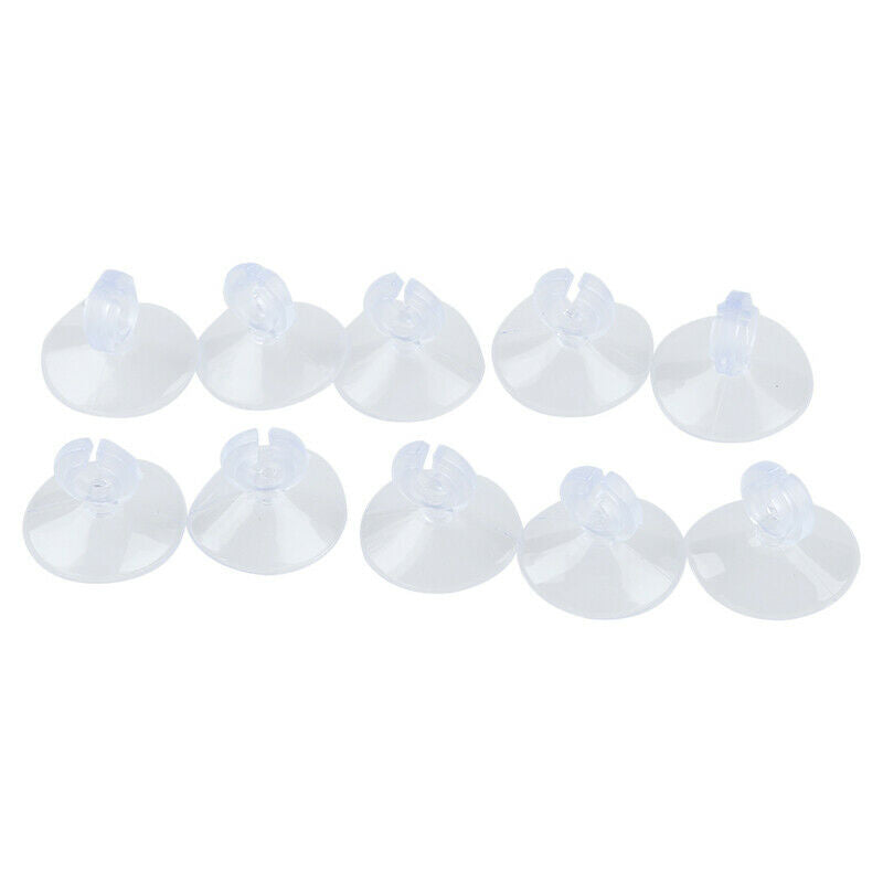 10X Aquarium Sucker Suction Cup for 4/6mm Air Line Pipe Tube Wire Holder 2. M1P8