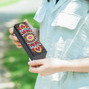 DIY Diamond Painting Leather Sunglasses Storage Box Portable Glasses Case