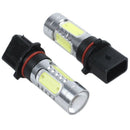 2x 12W HID Auto Lamp COB LED projector bulb P13W Fog Light D6L9