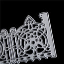 Gate Frame Decor Metal Cutting Dies Stencils For Scrapbooking Paper Card Craf lj