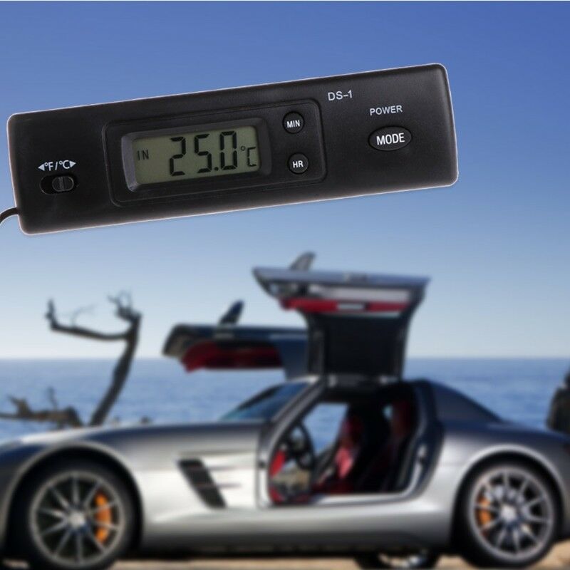 Digital Fish Tank Aquarium Thermometer Terrarium Outside Car Inside Temperature