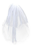 2-Tier New White Wedding Bridal Veil with Comb H8J9