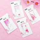 4pcs/set Cherry Blossoms Magnetic Bookmark Book Marker Page Clip Office Supplies
