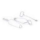 11.5CM Clamp Heating Glass Tube Tong Supply Lab Test Tube Holder Sprung Tool BX
