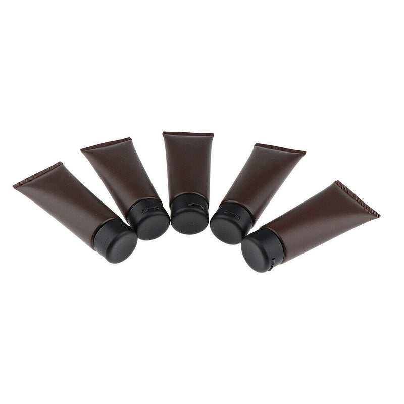 100ml Soft Flip Cap Plastic Empty Squeeze Tube Cosmetic Face Wash Gel Body Hand