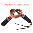 Adjustable Colorful Ukulele Cotton Strap Belt Weaving Style Strap Soft Leat OZ