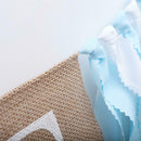 1pc White Art Cloth Flag Summer Fresh Style Banner for Birthday Parties Kit