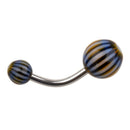 50 MIX Assorted Ball Belly Navel Barbell Bars Rings Body Piercing