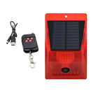 Solar Alarm Lights Wireless Waterproof Motion Sensor Outdoor Farm Security Lamps