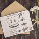 Fish Tank Silicone Clear Seal Stamp for DIY Photo Album Emboss Paper Card A