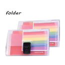 1* A6 13Pocket Expand File Plastic Folder Office Organizer Document Stationey AA