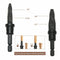 5Pcs Swaging Tool Drill Bit Set Copper Pipe Tube Expander Hex Shank 1/4 -7/8"