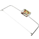 Stainless Flexible Double Wire Cake Slicer Leveler Pizza Dough Cutter T RQS