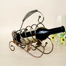 1X(Sun Flower Wine Rack Creative Wine Rack Hanging Wine Glass Holder Pirate