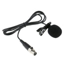 Set of 4 - Lavalier Lapel Microphone for Vloggers Reporter Tour Guide 4 Pin XLR