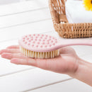 Bath Brush Long Handle Scrubber Skin Massage Brush Feet Rubbing Body Brush  Y4B3