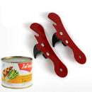 1pc Stainless Steel Manual Can Opener Comfort Good Grip Tin Jar BottleB Hn