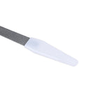 Dual sided stainless steel metal nail art file buffer manicure pedicure tool LJ