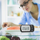 Refrigerator Thermometer (2 Packs), Hooked Waterproof Refrigerator Thermome