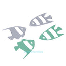 2Pcs Fish Cutting Dies DIY Scrapbooking Album Card Paper Embossing Decor Craft