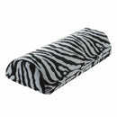 Black With White Zebra Stripe Hand Rest Soft Cushion Pillow Nail Art Design P1V5