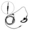 5X(3.5mm Single In-Ear Only Mono Earphone Earbud Headphone w/ Mic For Phon B8S6)