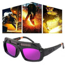 Pro Automatic Dimming Welder Glasses Goggles PC Glasses Adjustable Frame PP+PC