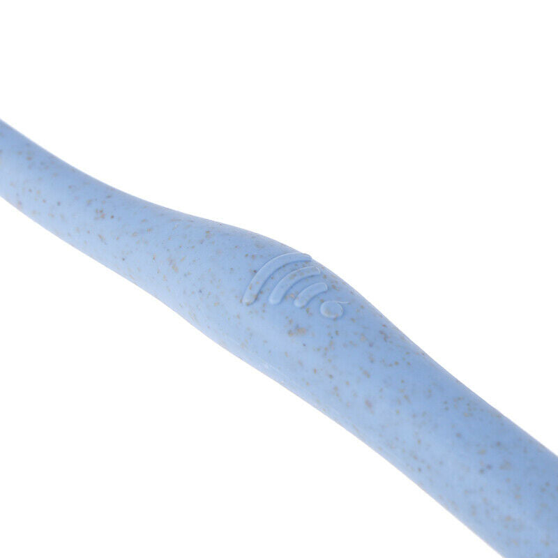 4Pcs Wheat Straw Bamboo Charcoal Soft Toothbrush Hygiene Eco-Friendly Oral Cl JR