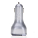 ABS Universal Dual USB Car Charger Adapter DC 11-30V 2.4A 24W Quickily Charging