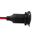 Car Charger Car  Lighter Splitter Adapter, Car Accessories - Black Red