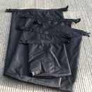 New 5 pcs Set Waterproof Dry Bag Sack Storage Pouch Camping Kayaking Black