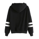 Autumn Winter Women Sweatshirt Striped Hoodies new Casual Long Sleeve Hoody M4Z1