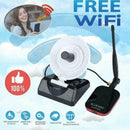Password Cracking Internet Long Range 2000mW Wifi Antenna Adapter USB2.0 C3V5