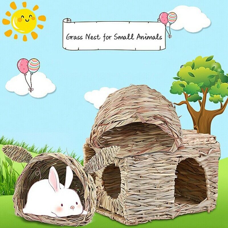 Natural Grass Straw Rabbit Hamster Totoro Guinea Pig Guinea-Rabbit