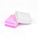 20pcs Square Nail Sanding Sponge Buffers File Grinding Polishing Manicure To- OZ