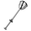 Press Type Stainless Steel Infuser Easy Clean Retractable Tea Strainer ReusablJR
